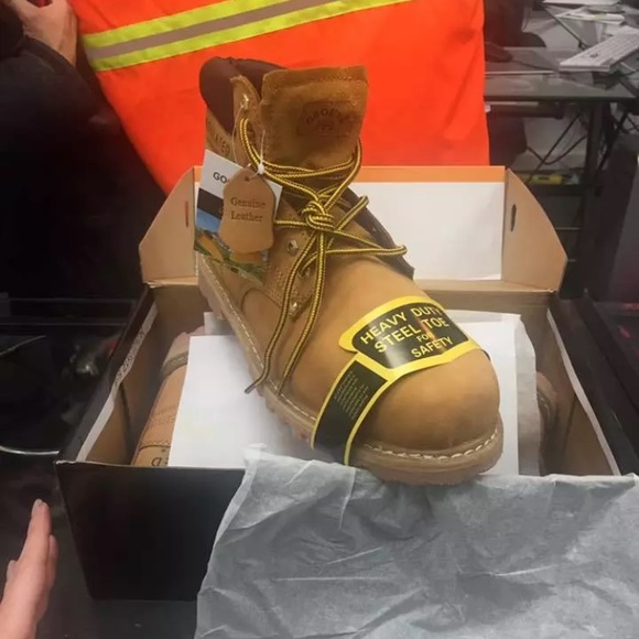 Ground USA Shoes Steel Toe Construction Boots Osha Certified Poshmark